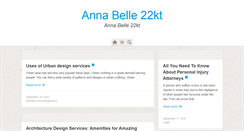 Desktop Screenshot of annabelle22kt.com