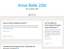Tablet Screenshot of annabelle22kt.com